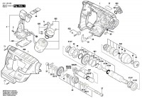 Bosch 3 611 J05 300 Gbh 18 V-Li Cordless Hammer Drill 18 V / Eu Spare Parts